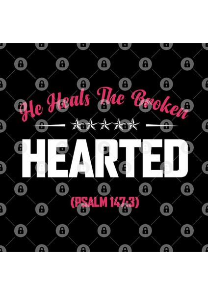 He Heals The Broken Hearted (Psalm 147 3) Kupa Bardak