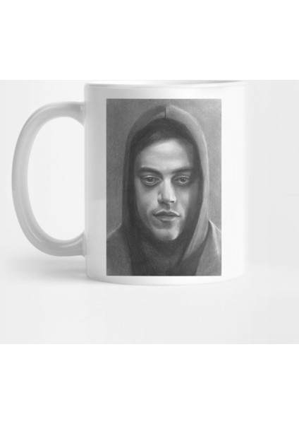 Mr Robot Art Kupa Bardak
