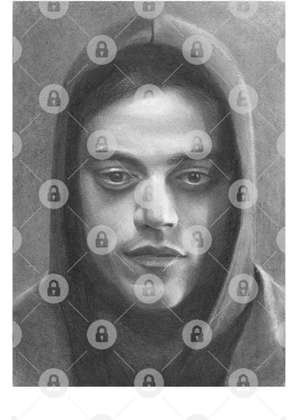 Mr Robot Art Kupa Bardak