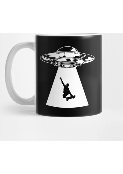 Skater And Ufo Kupa Bardak