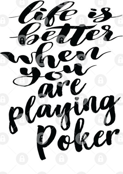 Life İs Better When You Are Playing Poker Kupa Bardak