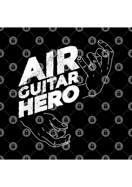 Air Guitar Hero Kupa Bardak
