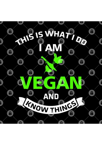 Vegan Knowledge Go Veggie Go Green Gift Kupa Bardak