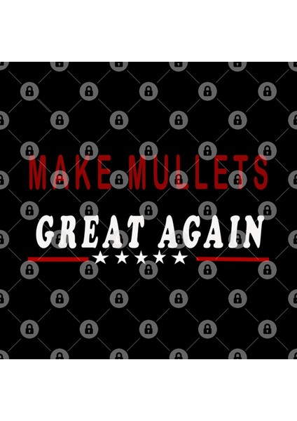 Mullet Time Make 80S Great Again Funny Redneck Gift Usa Flag Kupa Bardak