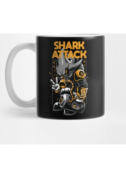 Shark Attack Kupa Bardak