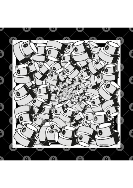 İnfinity Fat Cap Flow Style Square Ver O.1. Kupa Bardak