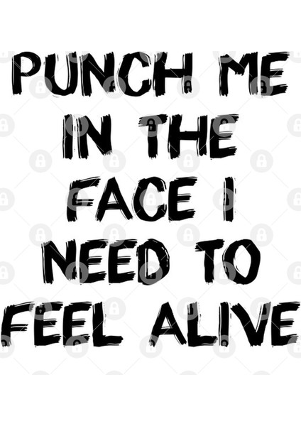 Punch Me In The Face I Need To Feel Alive Funny Dead Inside Millennial Kupa Bardak