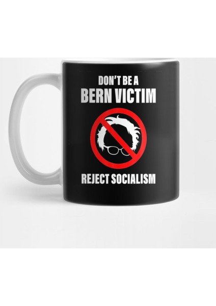 Anti Bernie Sanders Socialism T Kupa Bardak