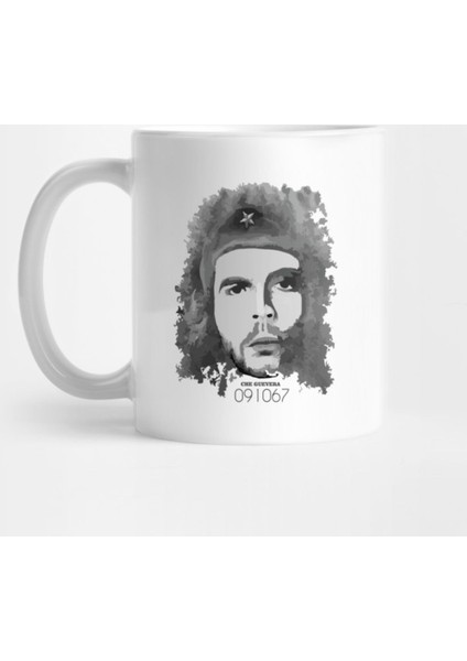 Che Guevera Design Tee Kupa Bardak
