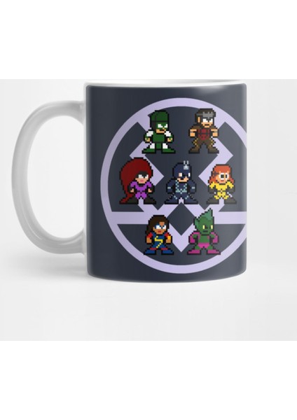 8-Bit Inhumans Kupa Bardak