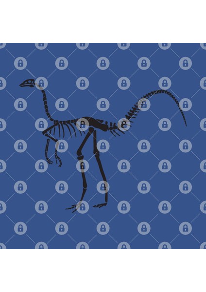 Terra Fossil Struthiomimus Dinosaur Kupa Bardak