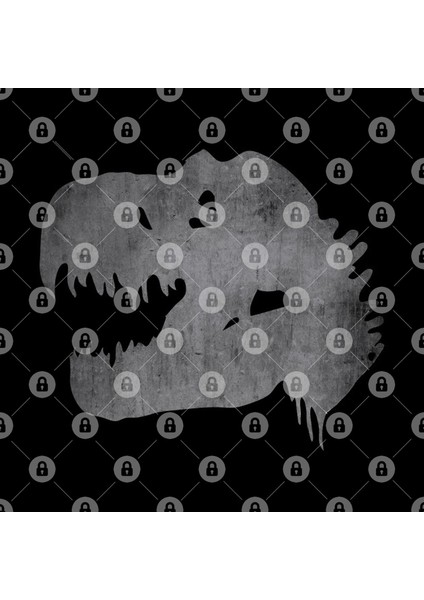 Terra Fossil T-Rex Head Kupa Bardak