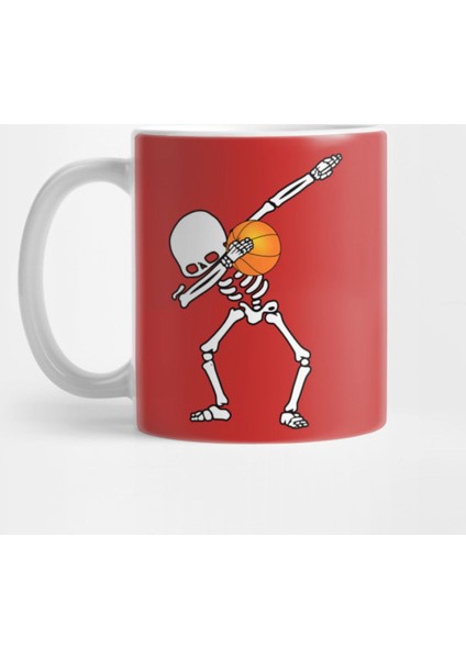 Skeleton Basketball Kupa Bardak