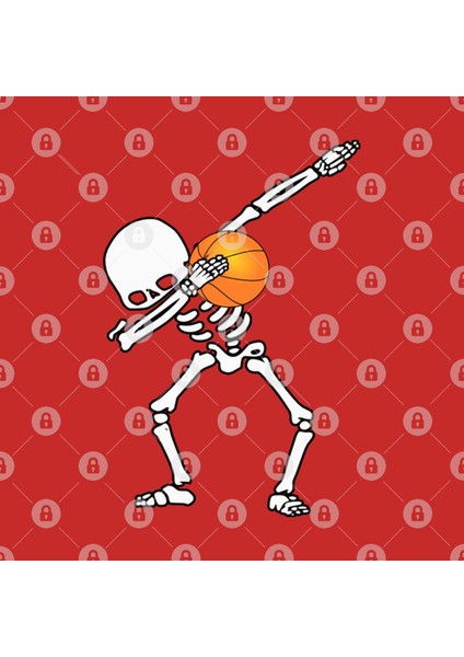 Skeleton Basketball Kupa Bardak