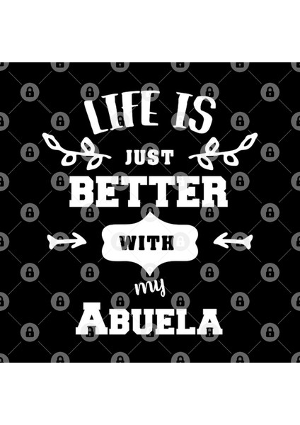 Life İs Better With My Abuela Kupa Bardak