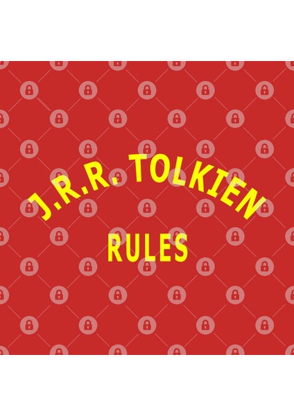 Jrr Tolkien Rules Kupa Bardak