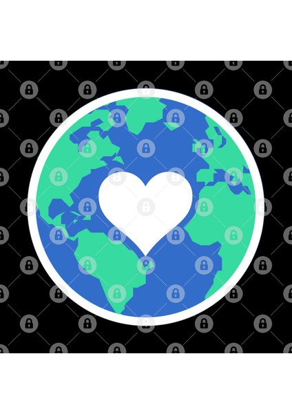 Love The Earth | Climate Change & Global Warming Kupa Bardak