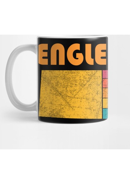 Englewood Colorado Vintage Distressed Souvenir Kupa Bardak