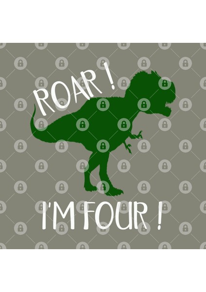 Roar I'M Four Kupa Bardak