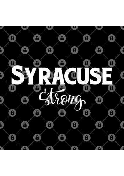 Syracuse Strong New York Raised Me Kupa Bardak