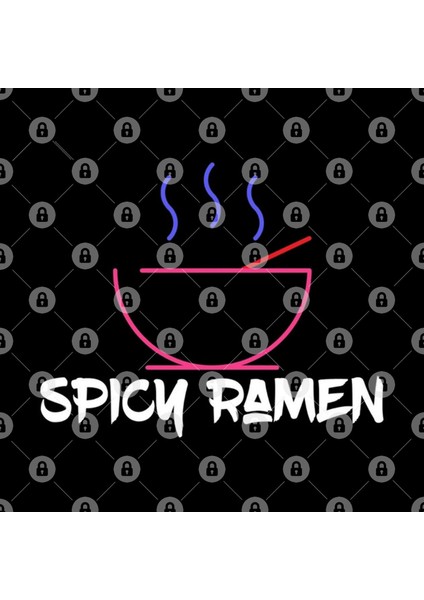 Spicy Ramen Sign Gifts For Everyone Made İn Us Kupa Bardak
