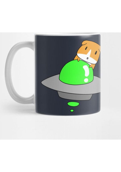 Ufo Guinea Pig Kupa Bardak