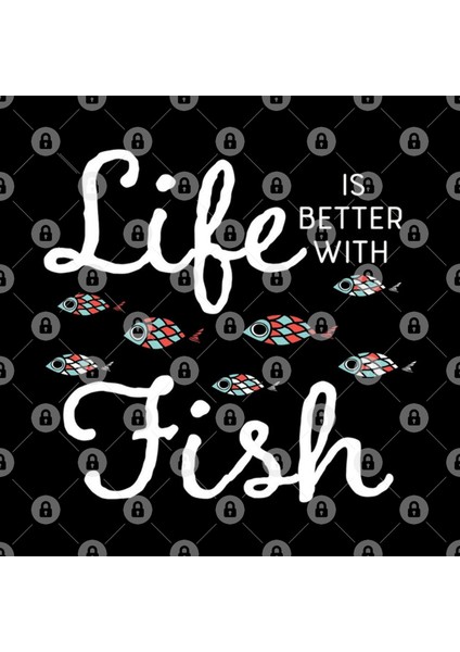 Life İs Better With Fish Gifts For Everyone Made İn Us Kupa Bardak