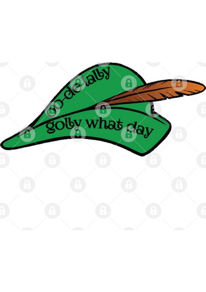 Oo De Robin Hood Hat Kupa Bardak