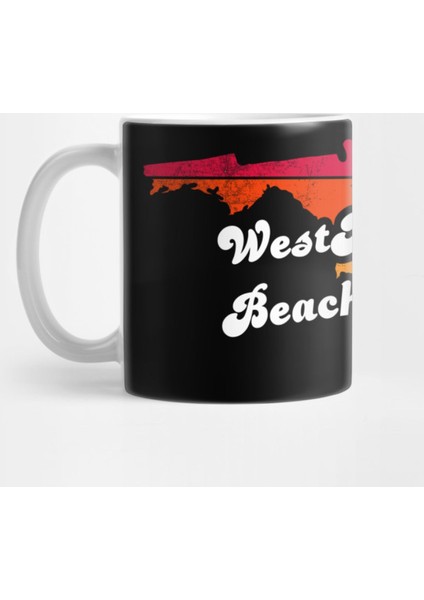 West Palm Beach Florida Vintage Distressed Souvenir Kupa Bardak