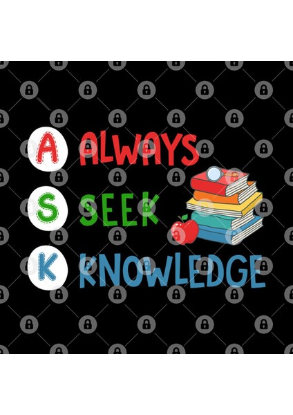 Always Seek Knowledge Kupa Bardak