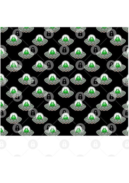 Ufo Sloth Pattern Kupa Bardak