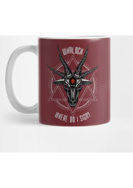 Warlock - Where Do I Sign? Kupa Bardak