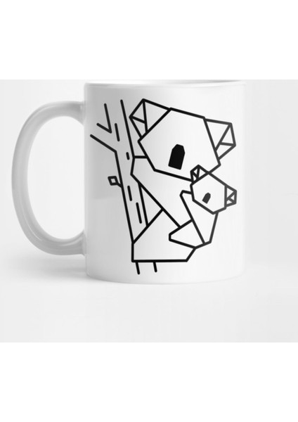 Origami Koala Kupa Bardak