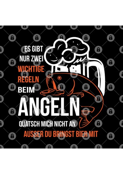 Es Gibt Nur Zwei Wichtige Dinge Beim Angeln Bier Kupa Bardak