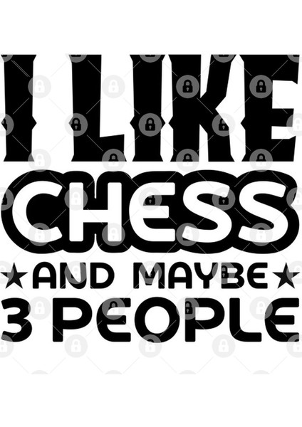 I Like Chess And Maybe 3 People Kupa Bardak