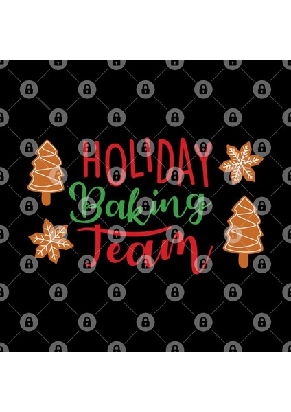 Baker Holiday Baking Team Christmas Cookies Kupa Bardak