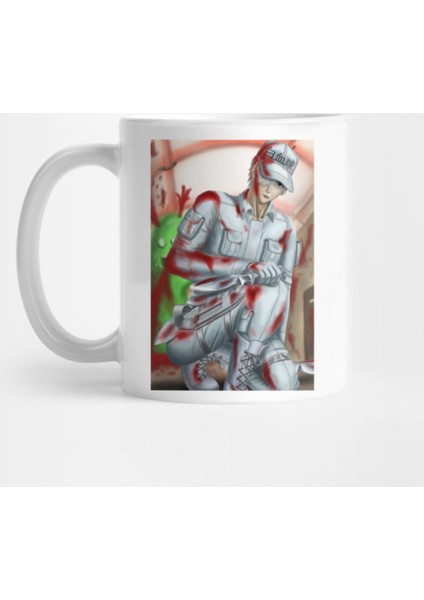White Blood Cell (With Bloodstain) Kupa Bardak