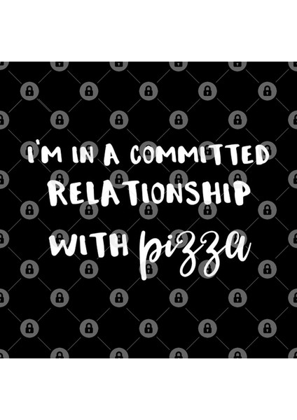 I'M In A Committed Relationship With Pizza Kupa Bardak