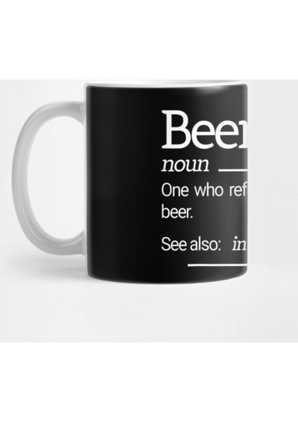 Funny Definition Craft Beer Ipa Ale Stout Beer Lover Snob Gift Kupa Bardak