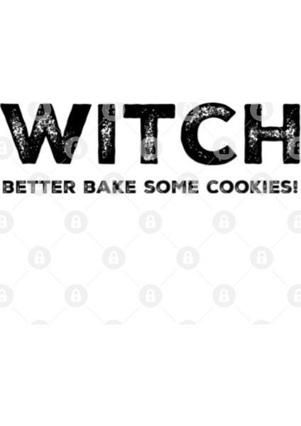 Witch Better Bake Some Cookies! Easy Halloween Costume Kupa Bardak