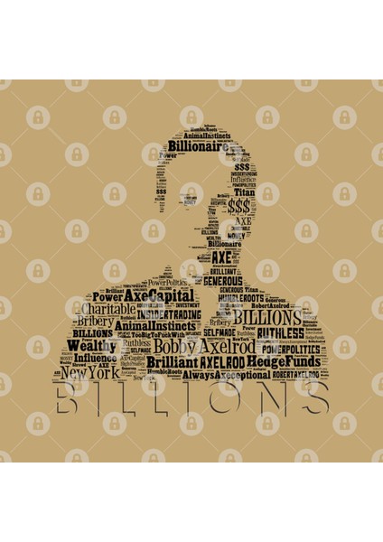 Billions - Bobby Axelrod 1.3 Kupa Bardak