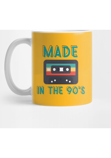 Made İn The 90'S Retro Classic Vintage Cute Funny Sarcastic Happy Fun Introvert Awkward Geek Hi Kupa Bardak