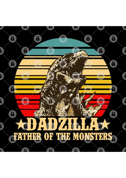 Godzilla Father Of The Monsters Retro Vintage Sunset ,Godzilla Tokyo,Godzilla Birthday ,Father' Kupa Bardak
