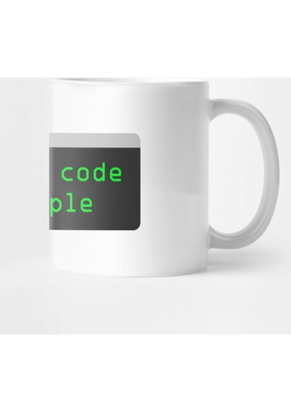 Exploit Code Not People Kupa Bardak