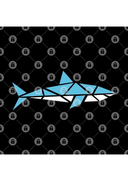 Origami Great Shark White Awesome Design Gifts For Everyone Made İn Us Kupa Bardak