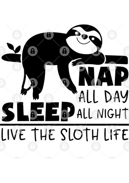 Nap All Day Sleep All Night Kupa Bardak
