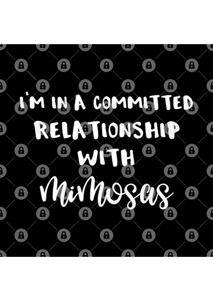 I'M İn A Committed Relationship With Mimosas Kupa Bardak