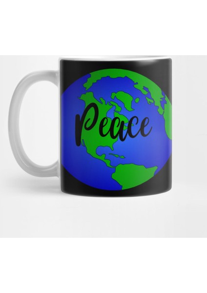 Save The Planet Peace On Earth Kupa Bardak