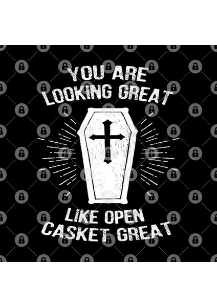 Hearse Open Casket Joke Kupa Bardak