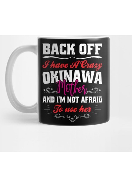 Okinawa Mother Crazy Okinawan Mother Kupa Bardak